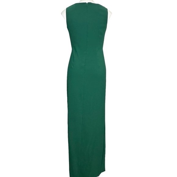 Jenny Packham Peekaboo Bridesmaid Dress Hunter Green NWT 6 - Picture 4 of 9